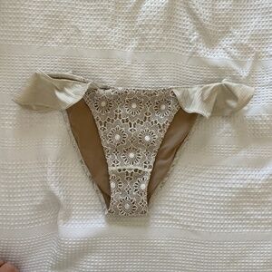Lace bikini bottoms small